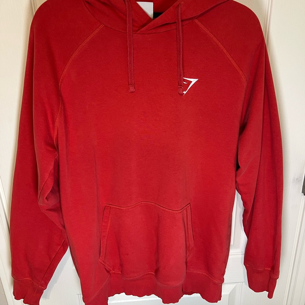 Red Gym Hoodie for Men
